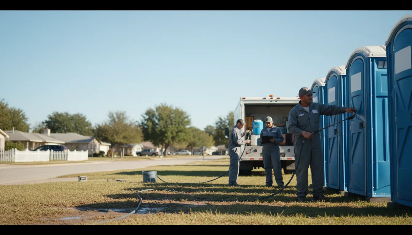 Long-Term Portable Toilet Rental in Caledonia, MN near me